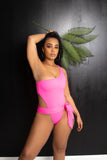 Sheila Hot Pink One-Piece Swimsuit